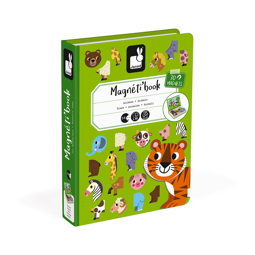janod animals magnetibook