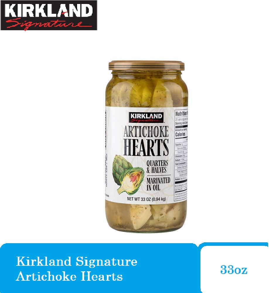 Kirkland Signature Artichoke Hearts Marinated in Oil 33oz Lazada PH