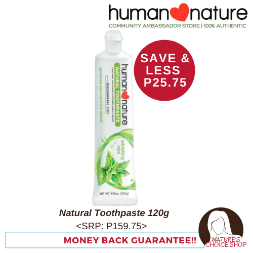 human nature toothpaste