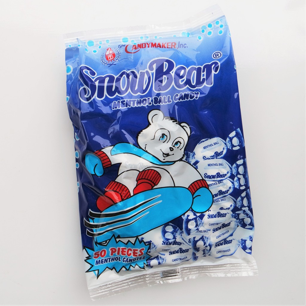 Snow Bear Menthol Candy (50pcs) Lazada PH