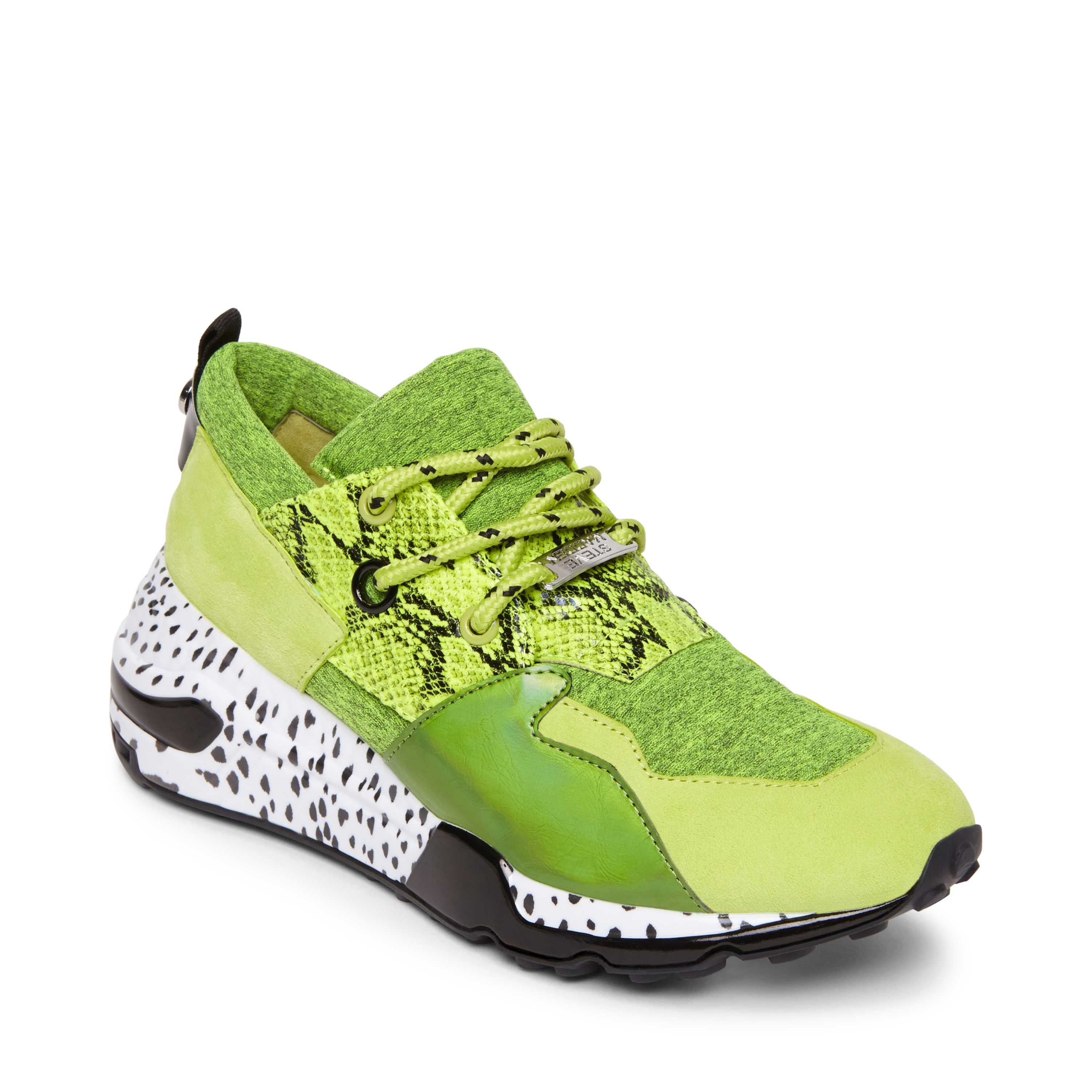 steve madden lime green sneakers