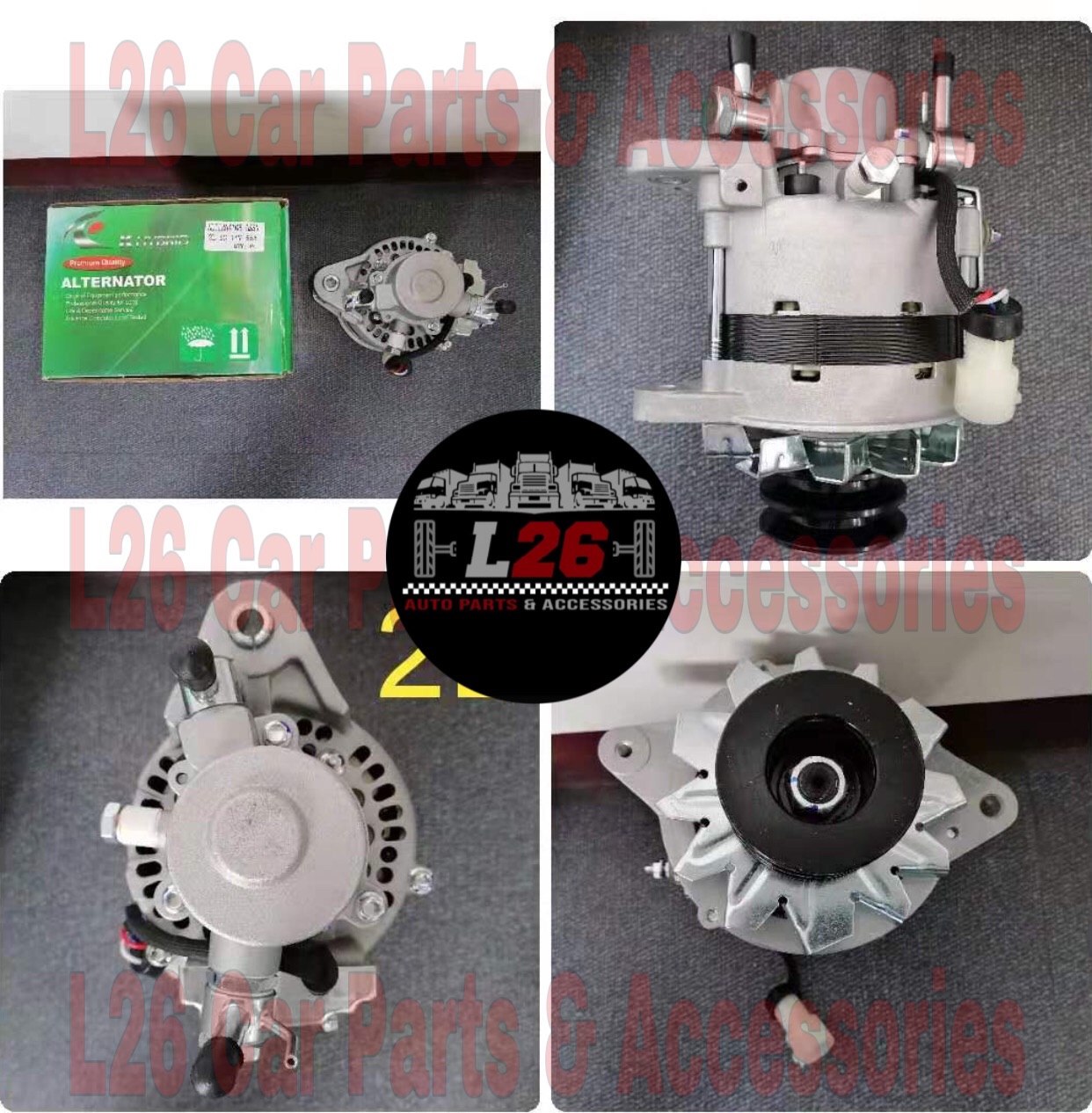TOYOTA 2L ALTERNATOR ASSEMBLY ( 120A , 12V ) BY0380IR DEEP TYPE W/O