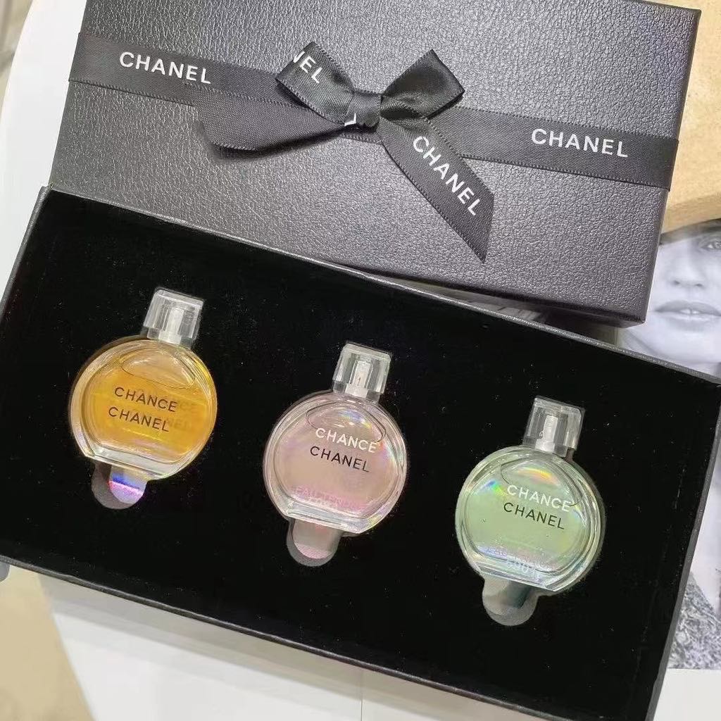 Chanel Chance 3in1For Women's Fragrance Gift Set 7.5ml X3 (3