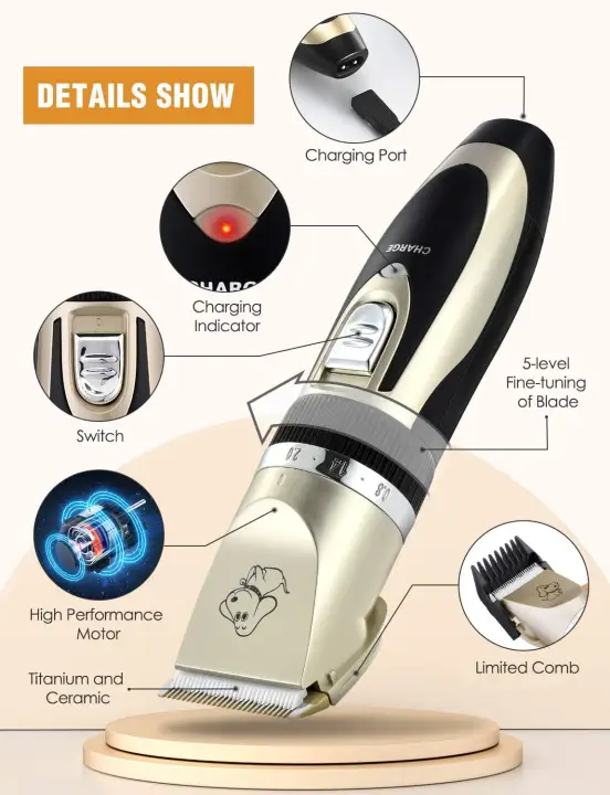 best professional cordless dog clippers
