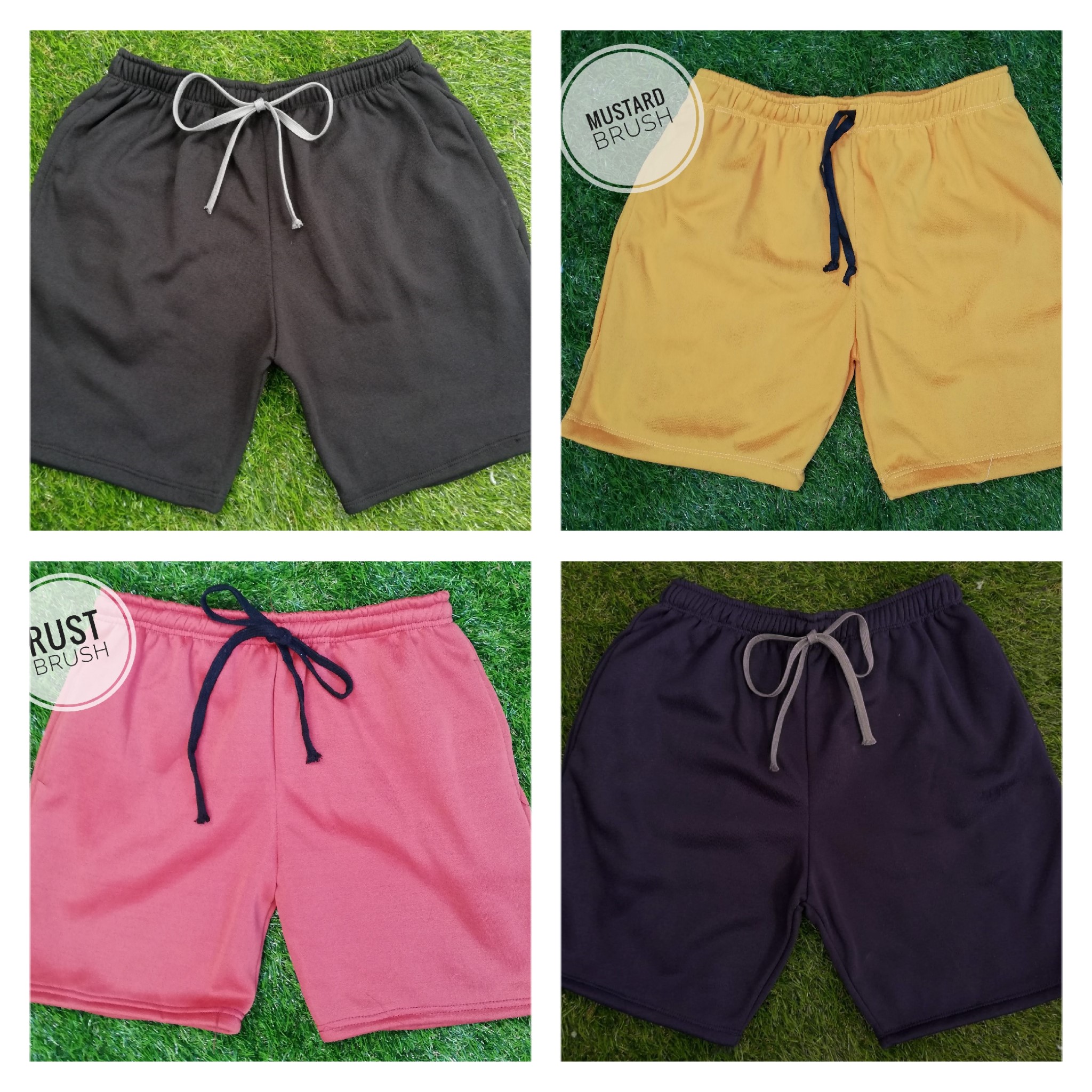 HARRY SWEAT SHORTS - PLAIN - WHOLESALE 