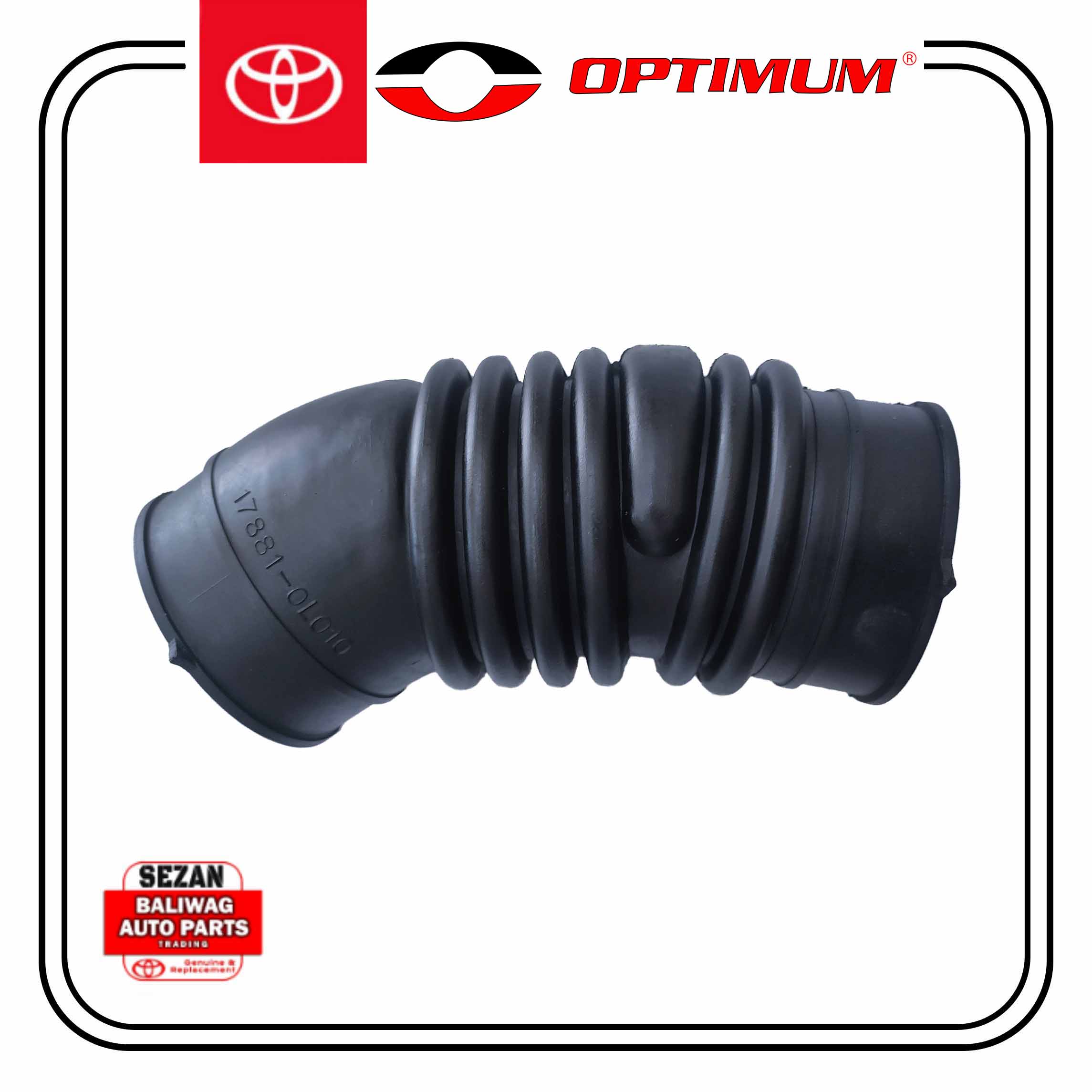 OPTIMUM AIR CLEANER HOSE TOYOTA HILUX D4D 178810L010 Lazada PH