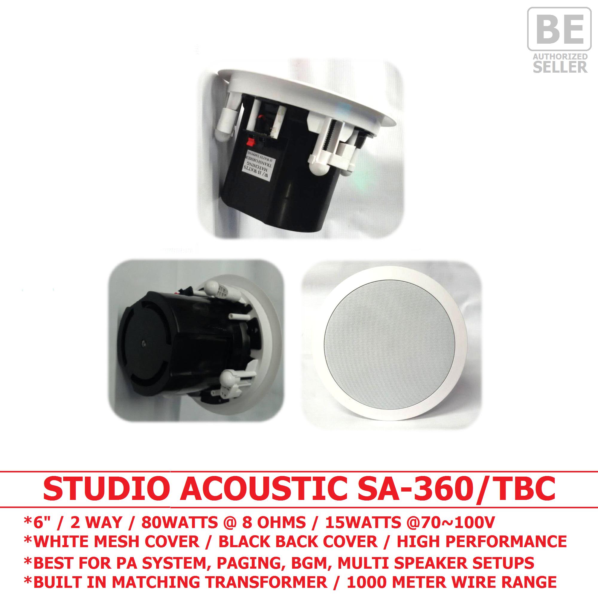 studio acoustics ceiling speakers