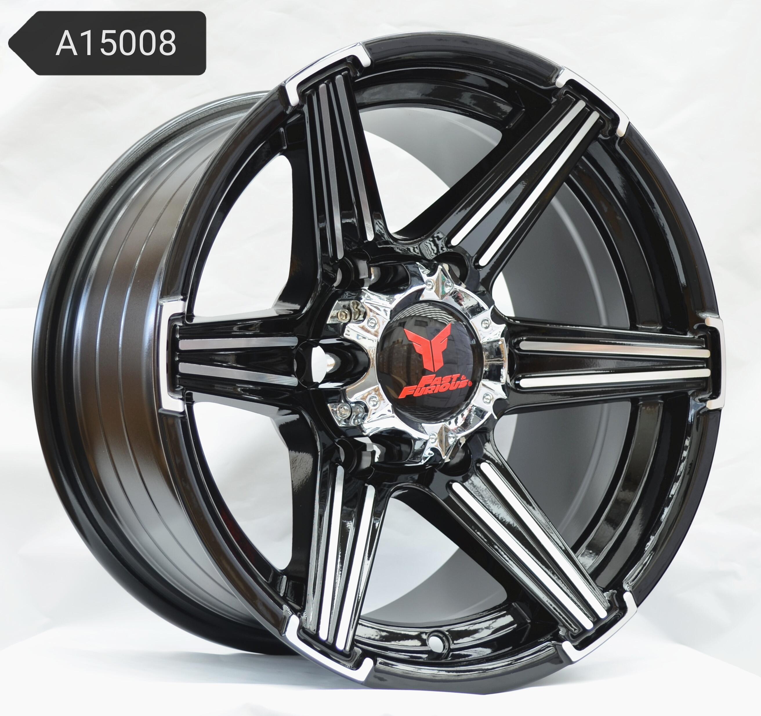 Fast and Furious Mags 15", 6 holes, PCD 139.7, offset -10