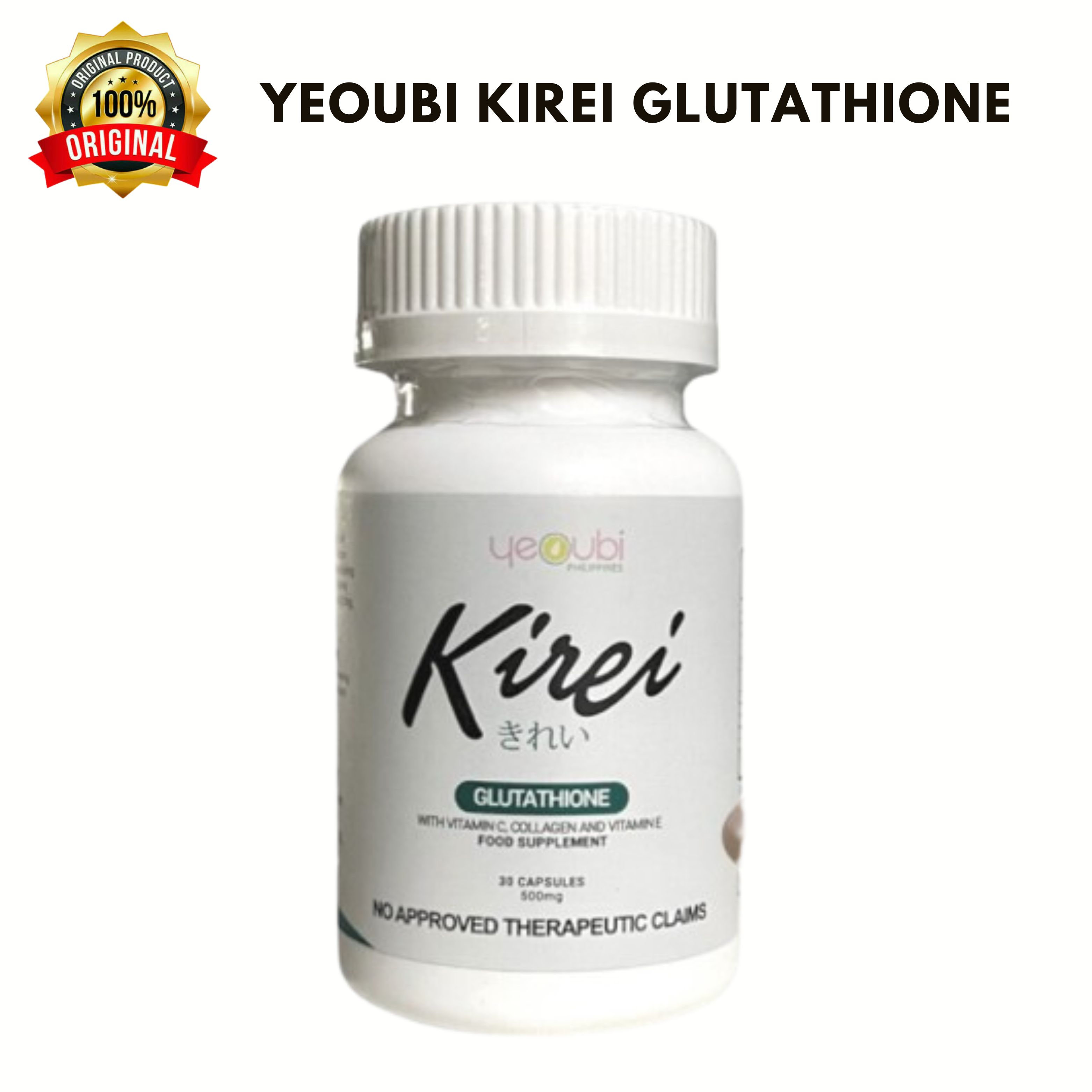 kirei glutathione 100% Aunthentic Yeoubi Kirei Glutathione with Collagen, Vitamin E, and  Vitamin C