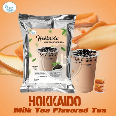 Top Creamery Food Mfg. Corp™ Hokkaido Milk Tea Powder 500g | Hokkaido Milk Tea 500g | Instant Powdered Milk Tea Drink | Instant Powdered Milk Tea Drink | Instant Powdered Milk Tea Drink|