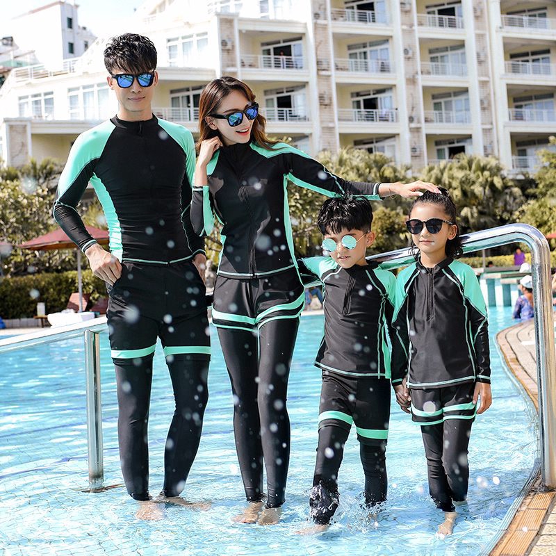 rash guard family set