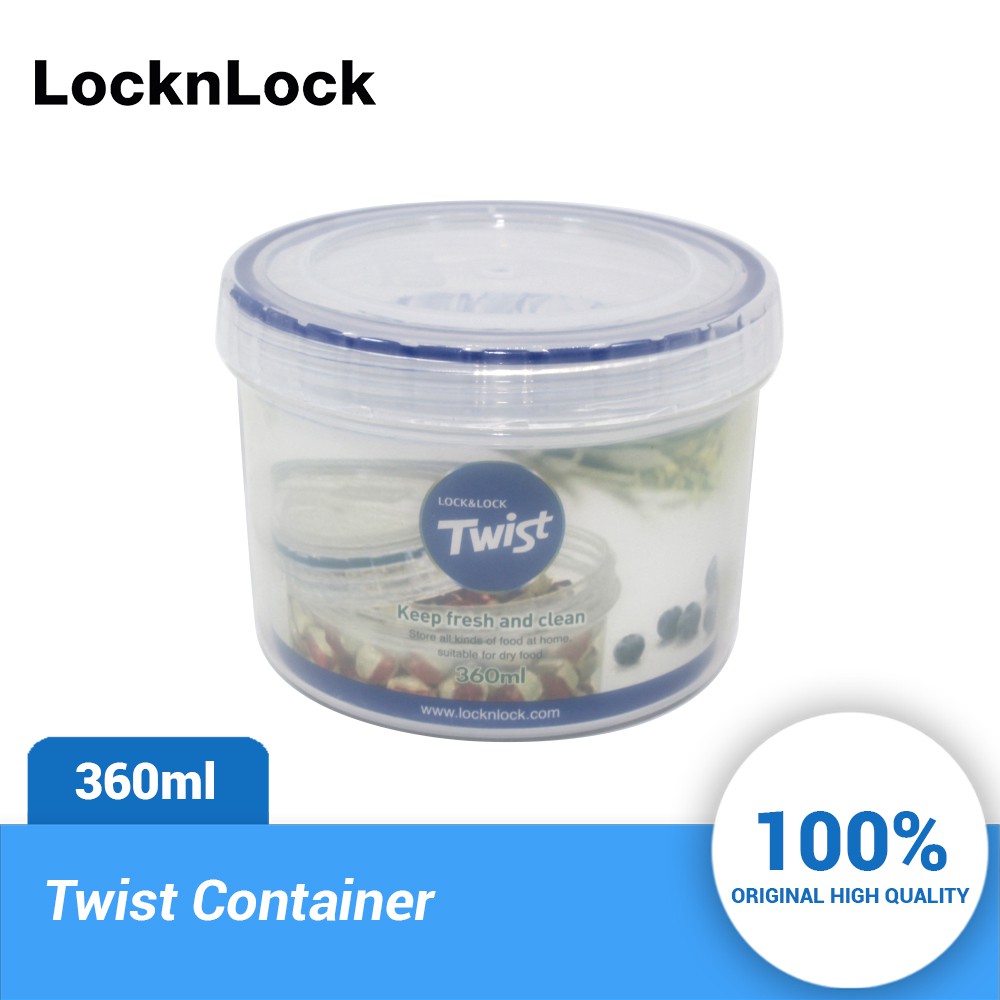 Lock and Lock Twist Container 360ml LLS121 Lazada PH