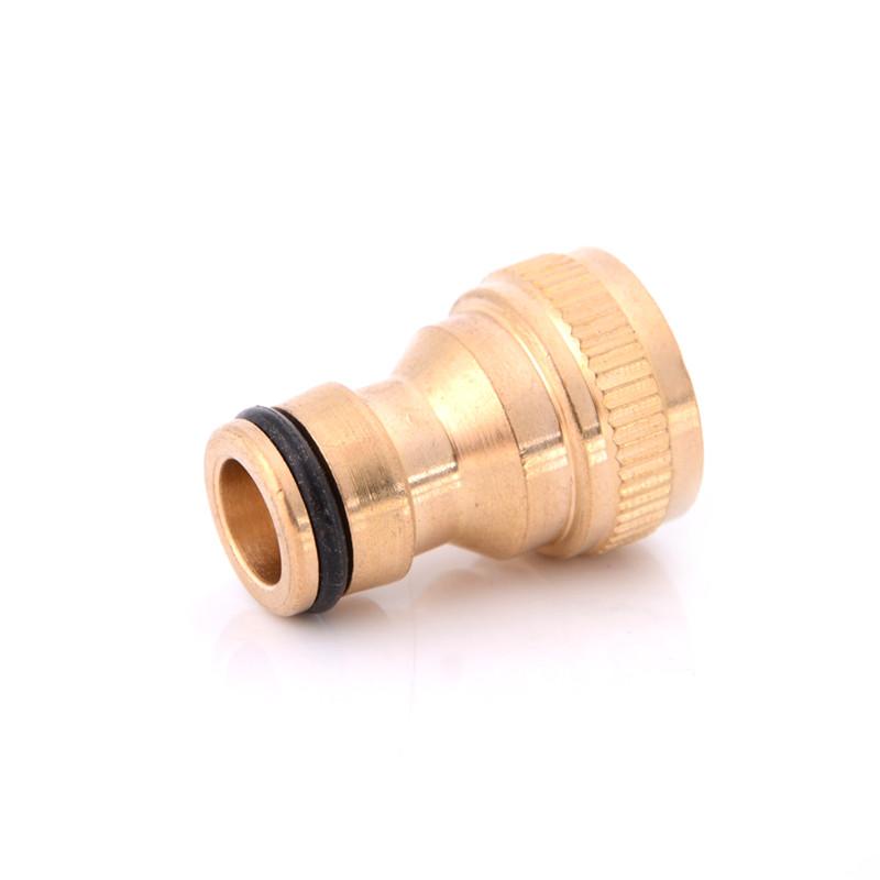 Sissi 1/2'' Brass Tap Adaptor Hose Pipe Fitting Tap Hosepipe Quick Connectors