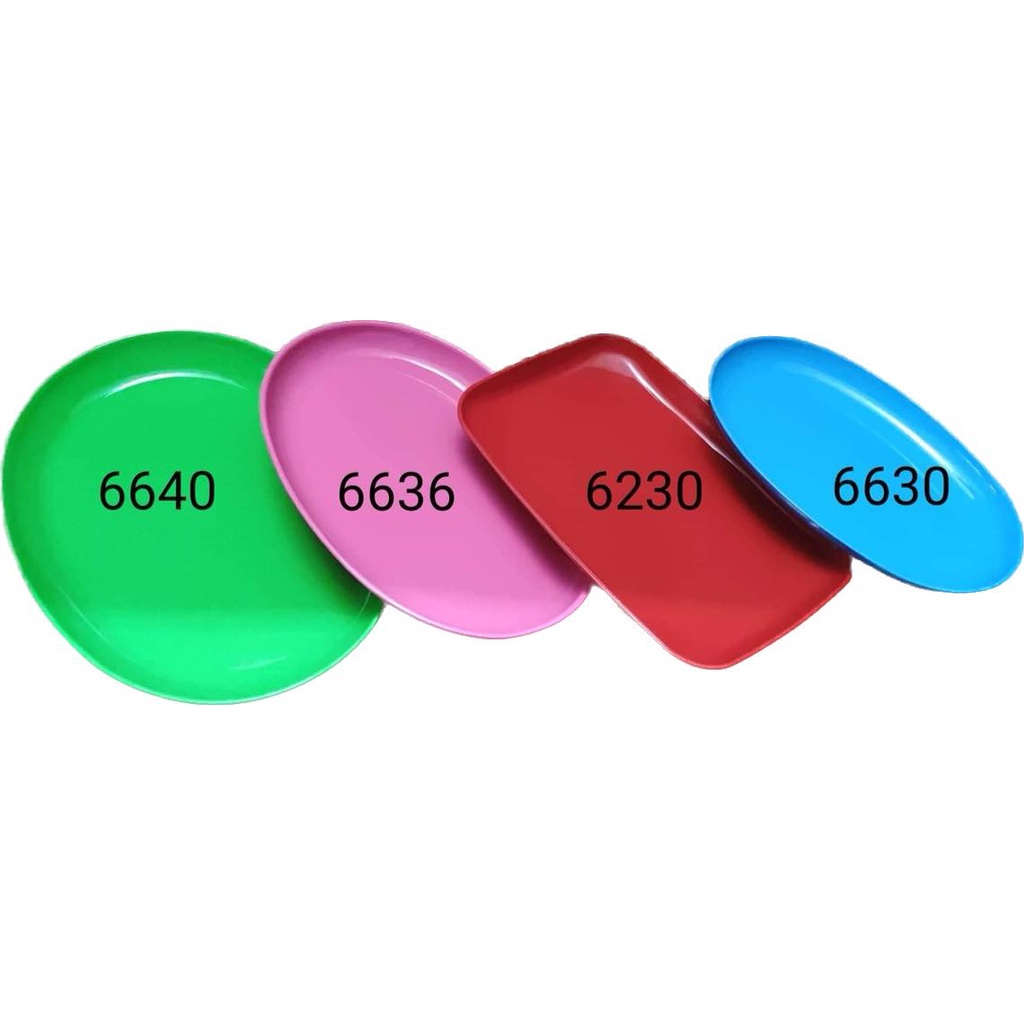 Plastic 6640 Oval Food Tray/Serving Platters / Oval Plate 15 inches x
