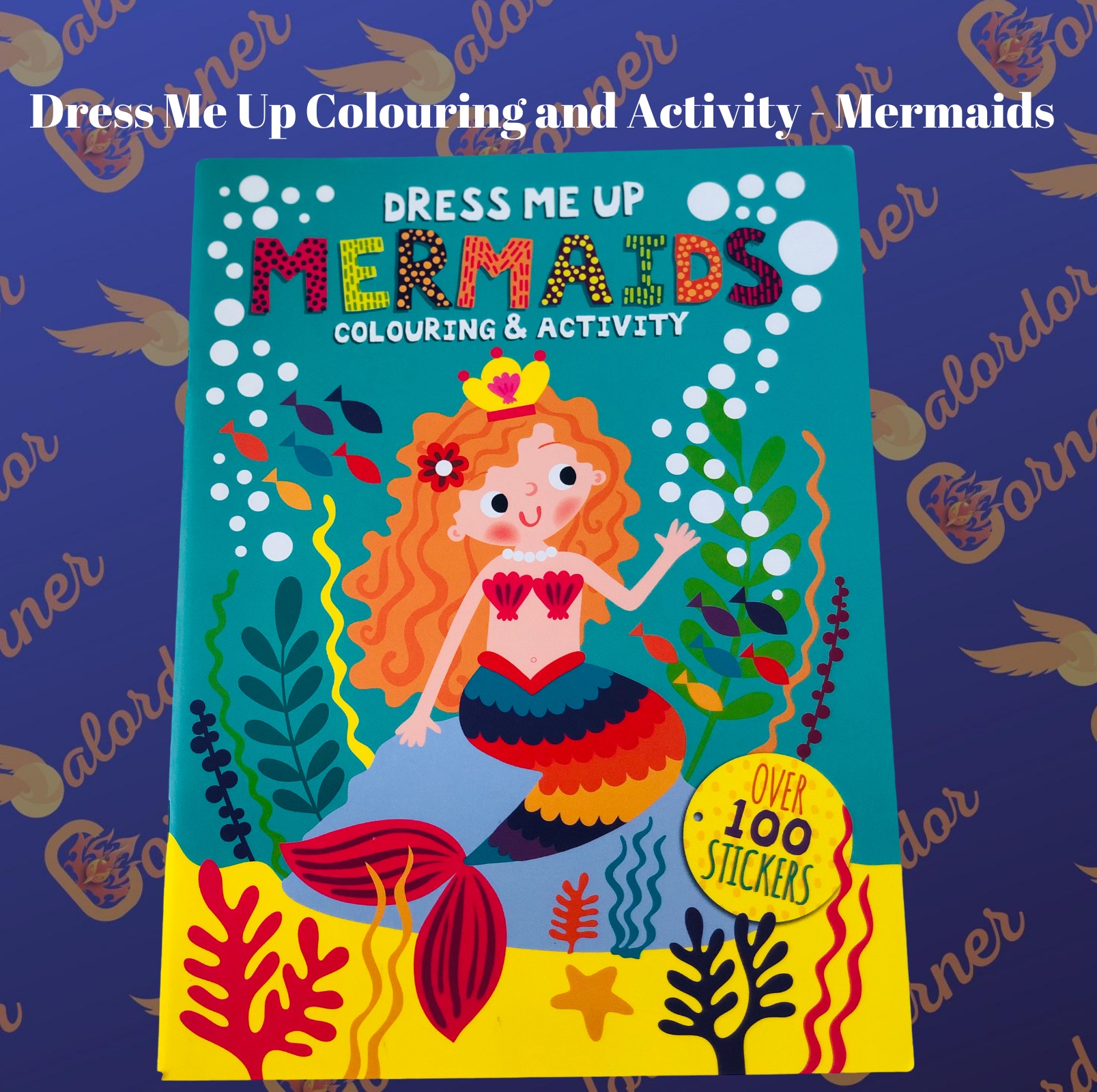 Dress Me Up Colouring And Activity Mermaids Lazada Ph