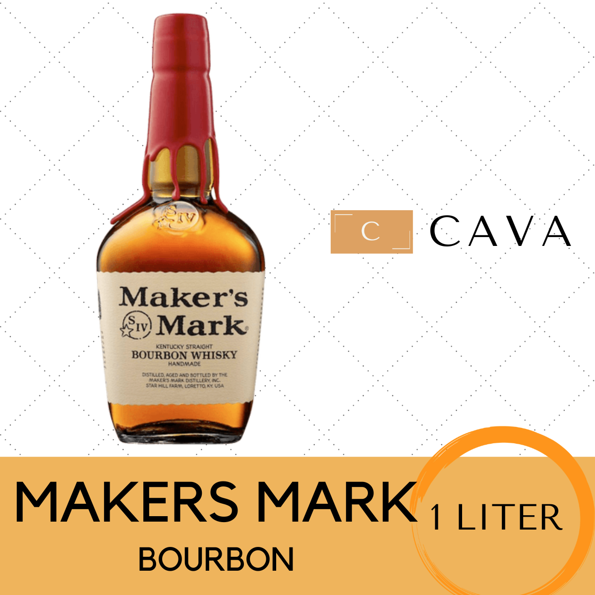 Makers Mark Bourbon 1L