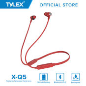 TYLEX X-Q5 Wireless Neckband Earphones with Built-in Mic, Bluetooth