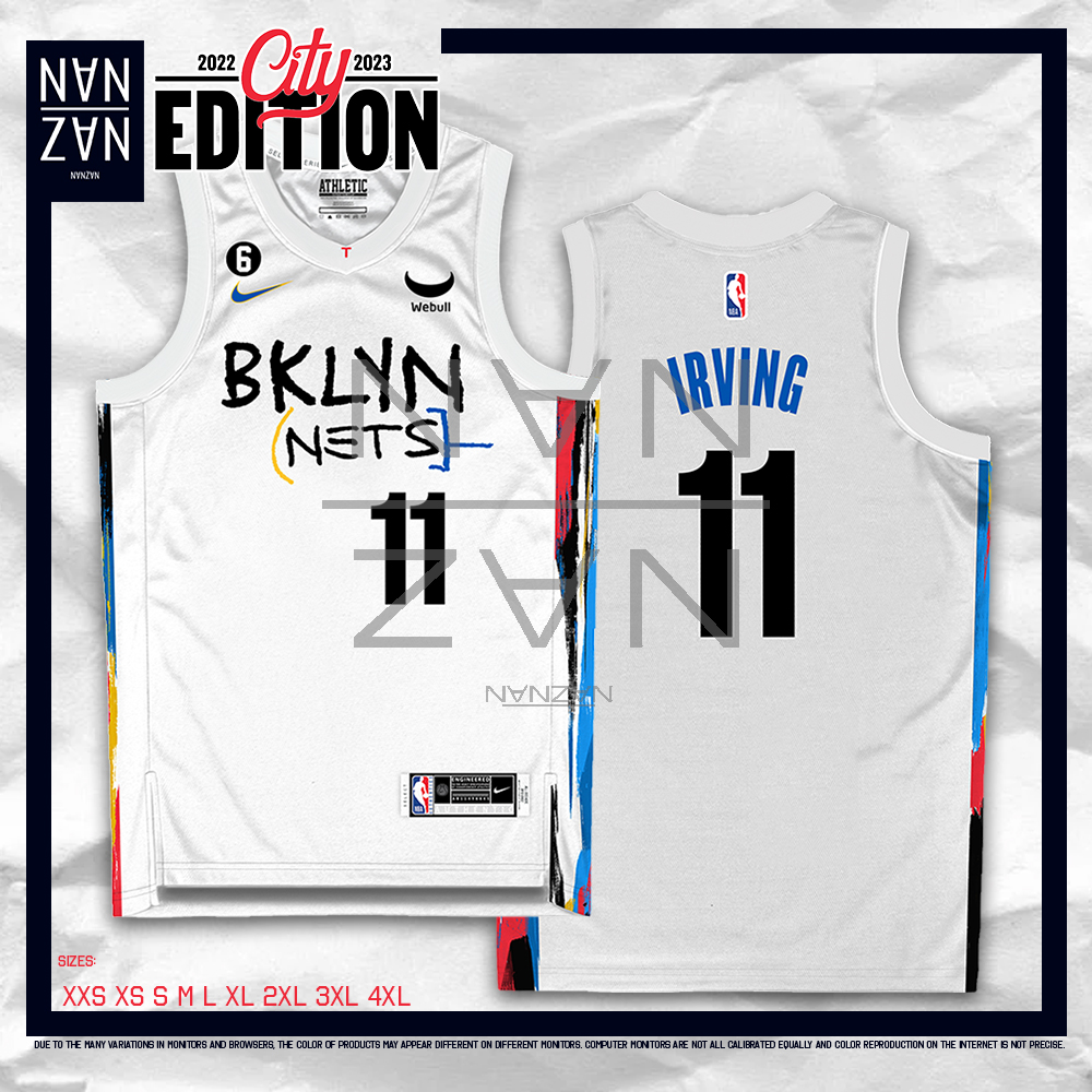 Kyrie Irving Brooklyn Nets Player-Issued #11 White Jersey from the 2022-23  NBA Season