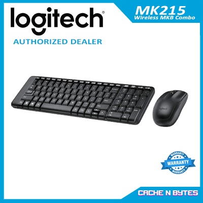 Logitech MK215 Wireless Keyboard & Mouse Combo Online School Office ...