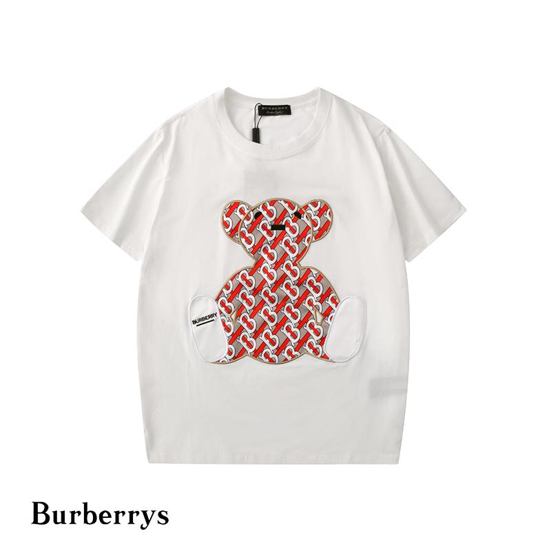 T Shirt For Men/Yaofa Original Burberrys New Cute Bear Print T-Shirt Women  And Men Short Sleeve Summer Cotton Tops T-Shirt Casual Summer Clothes(1Pcs)  | Lazada Ph