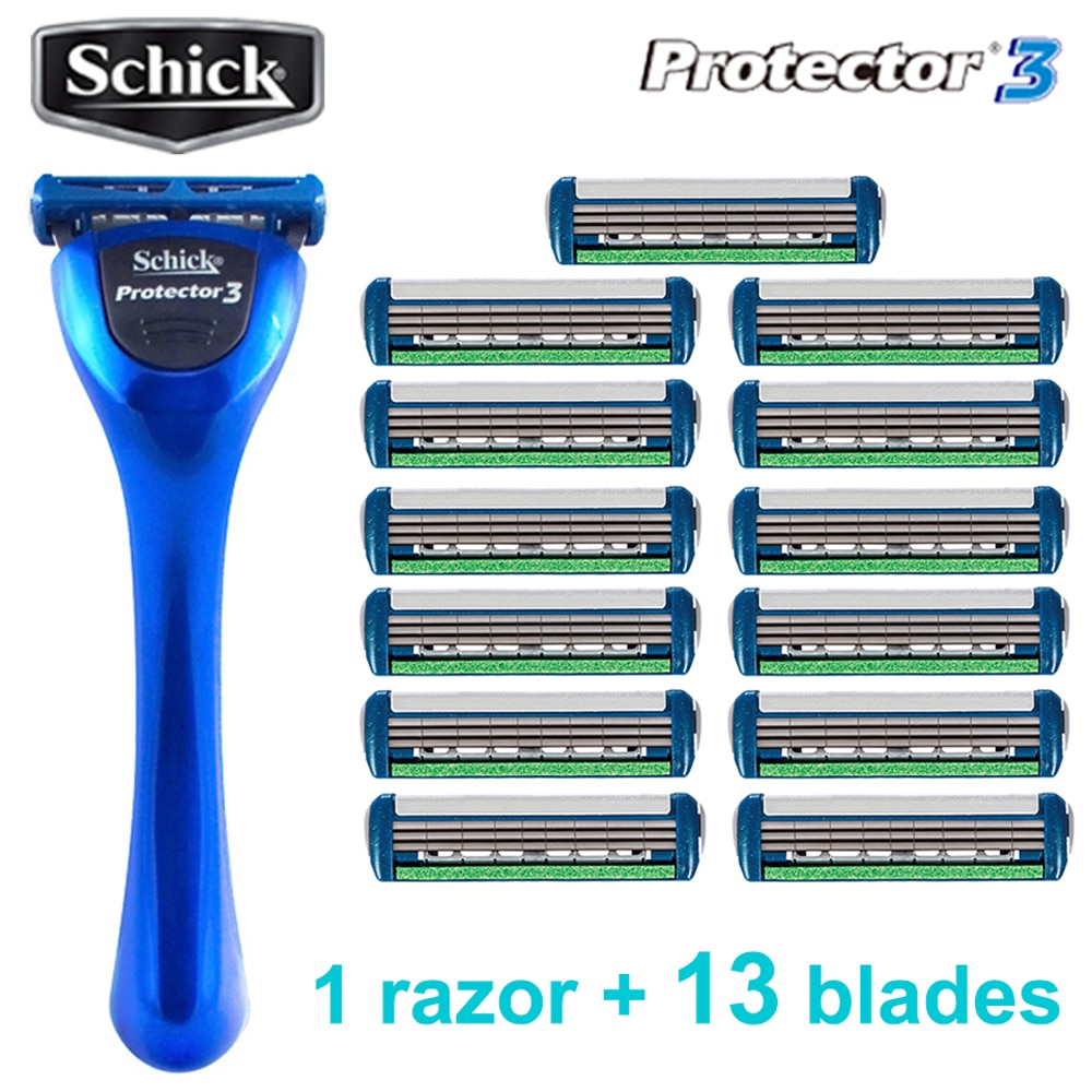 2023 New Original Schick Protector 3 Diamond Razor Safety Beard