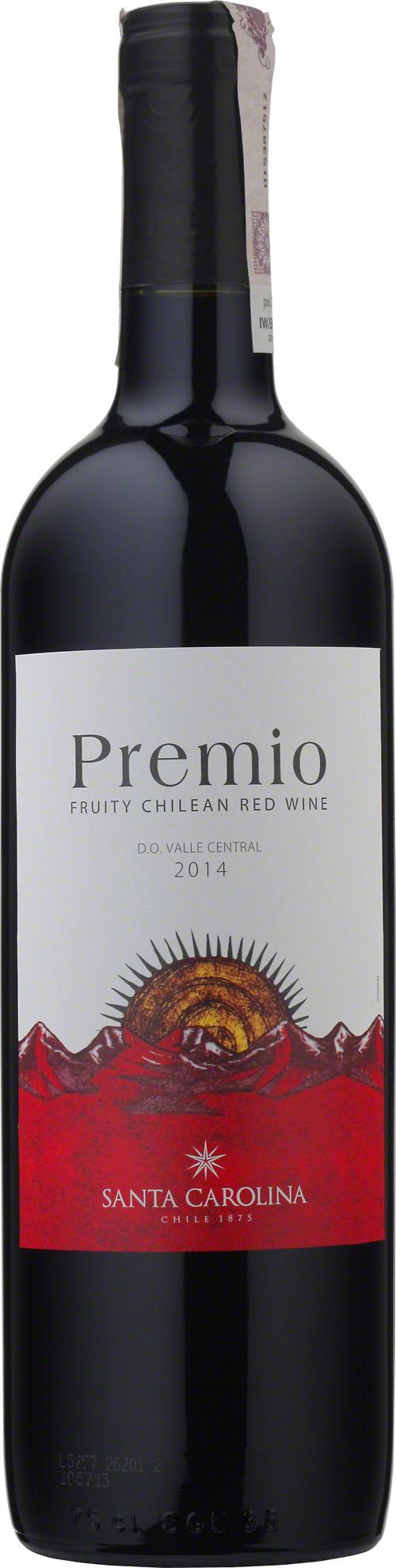 Santa Carolina Premio Fruity Chilean Red Wine 750ml Lazada PH