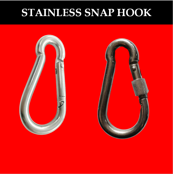 Toyu Stainless 304 & Galvanized Snap Hook with Lock and without lock