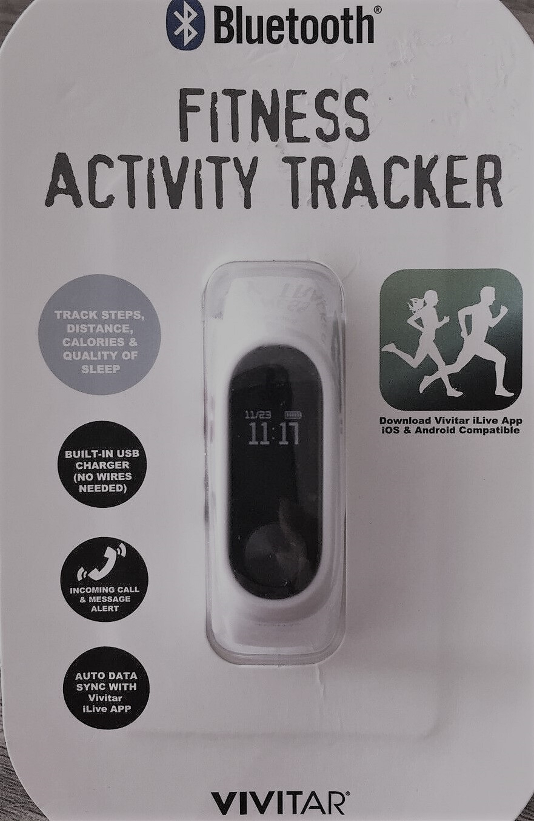 Vivitar Bluetooth Fitness Activity Tracker Lazada PH