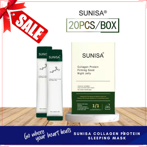 1Box/20Sachets SUNISA Firming Sleeping Mask Collagen Protein Lazada PH