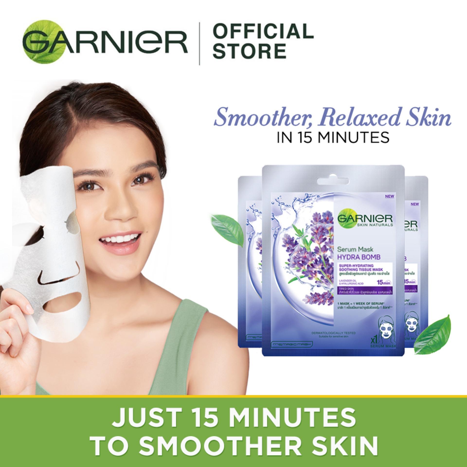 Garnier Lavender Soothing Serum Face Mask (Skin Care) review and price