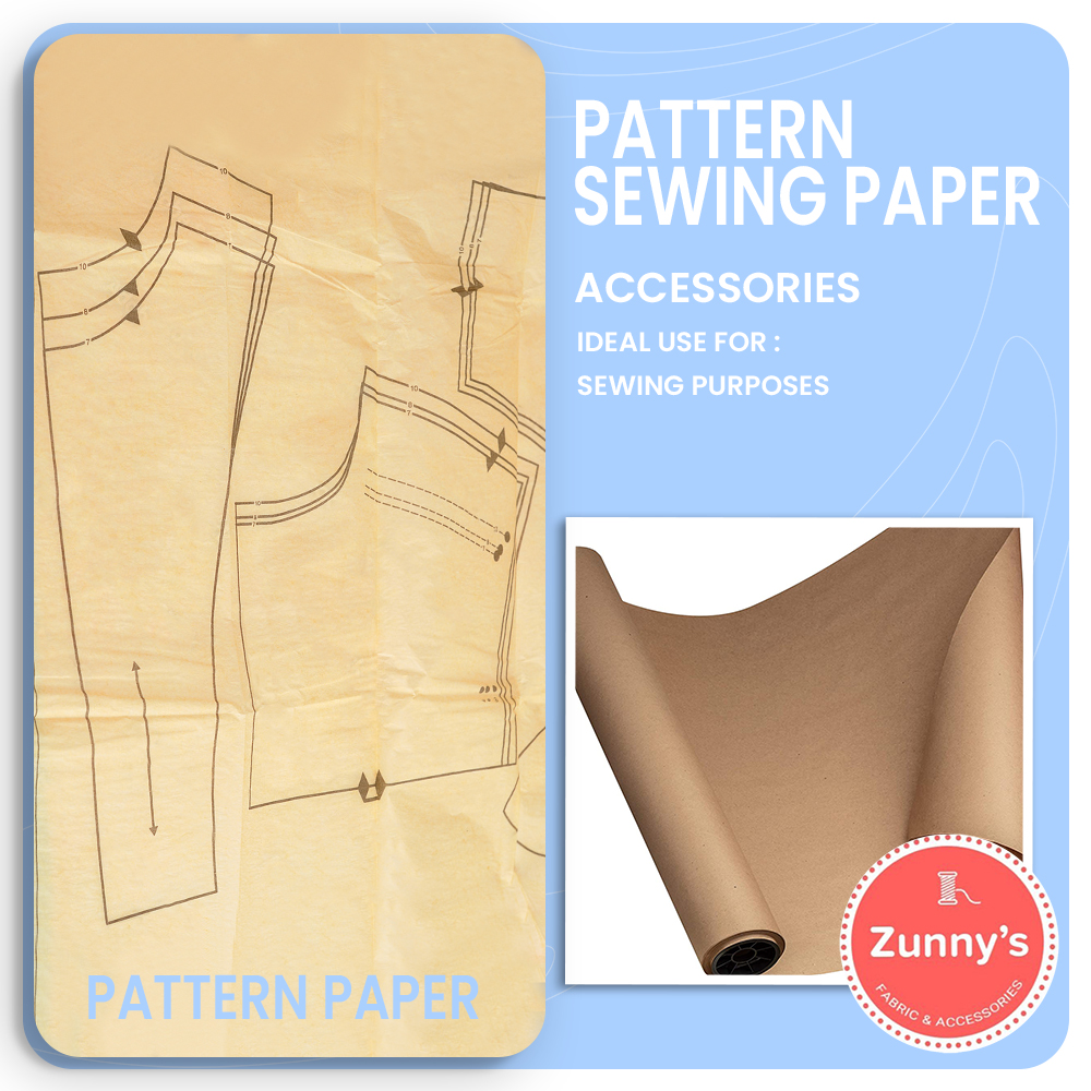 Pattern Sewing Paper Brown (36x48 inches)