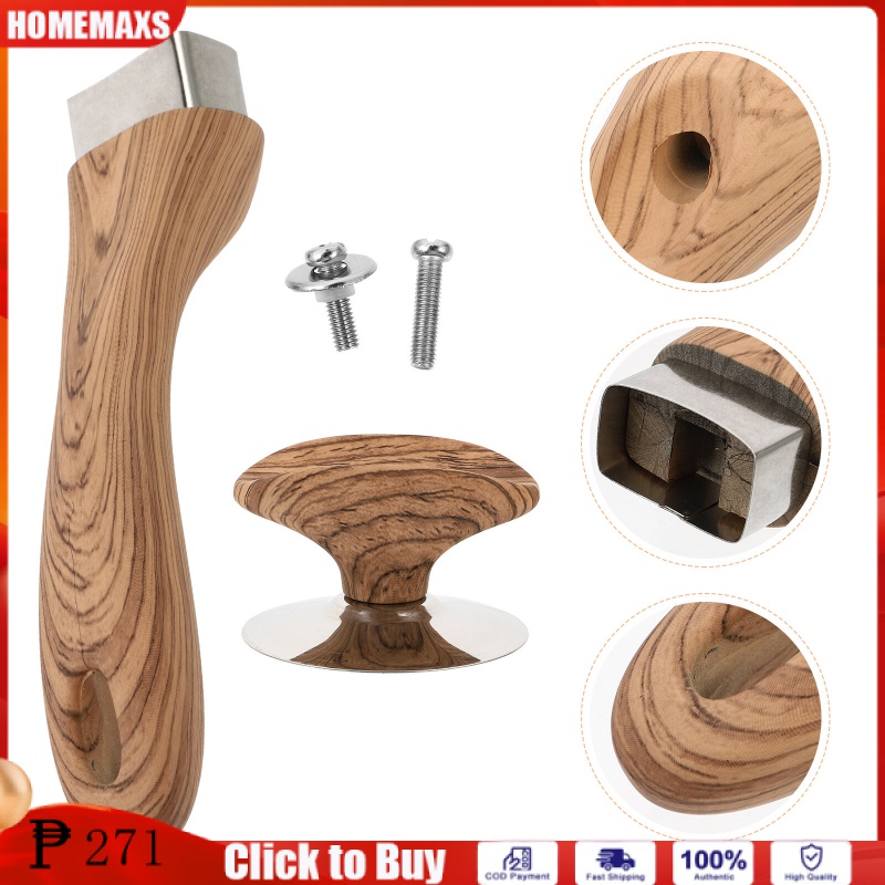 HOMEMAXS 2pcs Pan Lid Handles Pot Replacement Handles Cookware Lid Handgrips Pot Handles Lazada PH