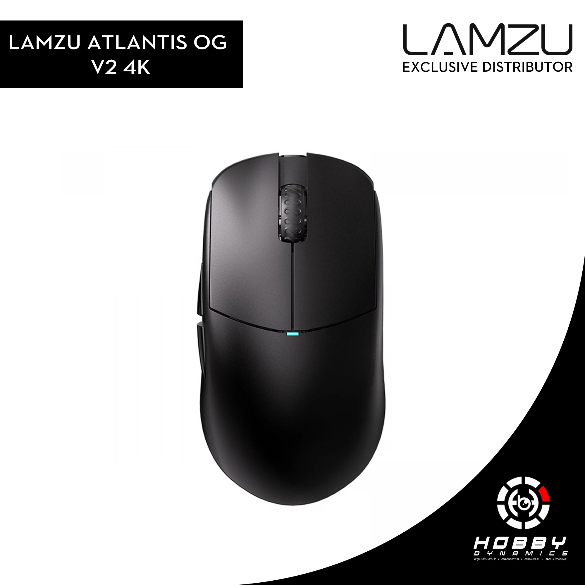 Lamzu Atlantis OG V2 4K Wireless Superlight Charcoal Black | Lazada PH