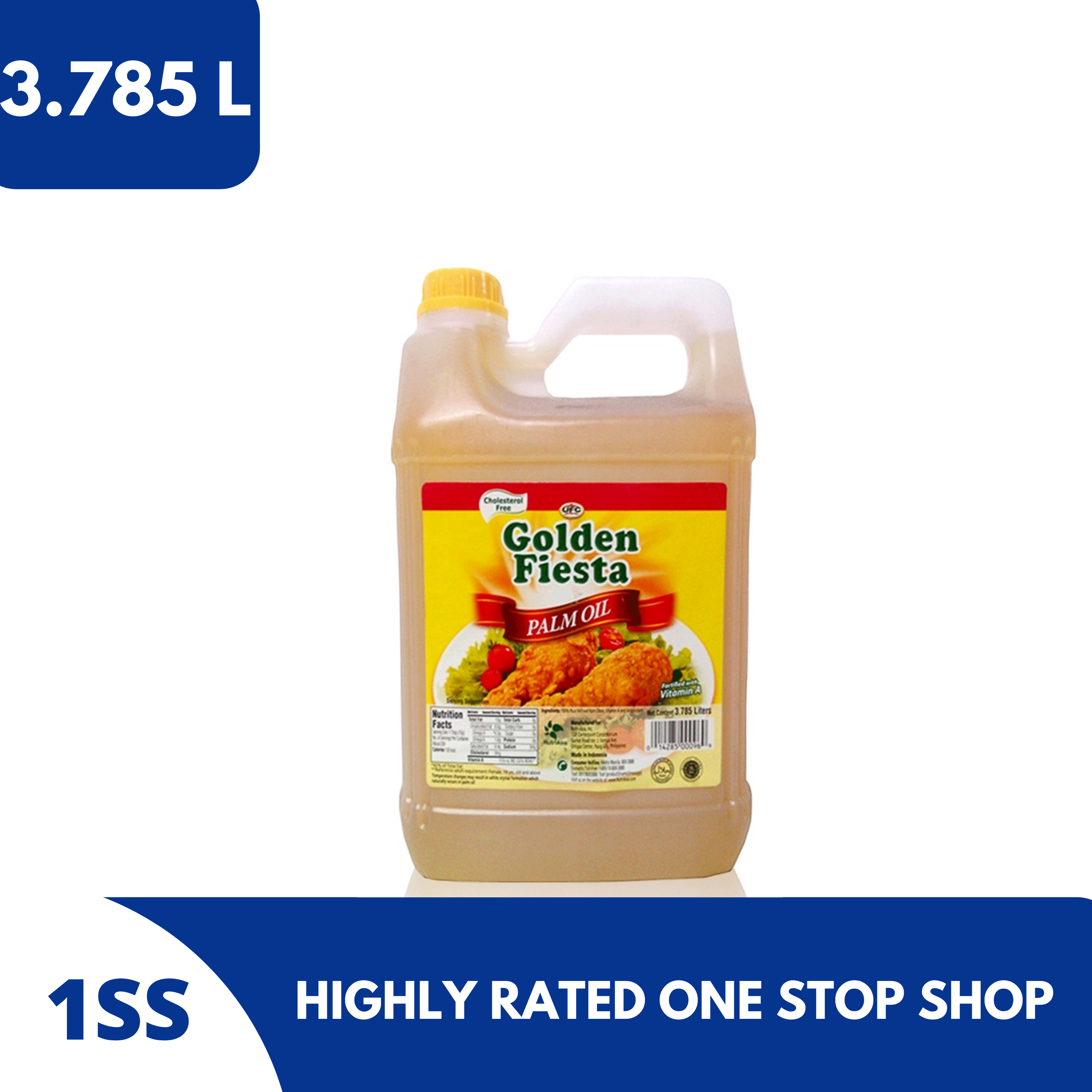 UFC Golden Fiesta Palm Oil, 3.7785L Lazada PH