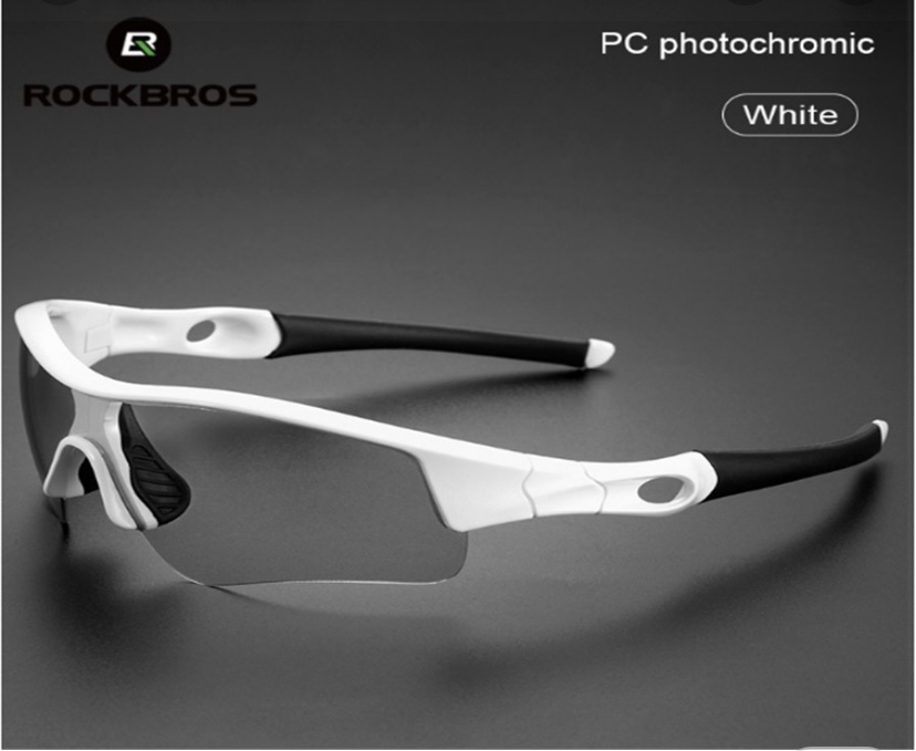 Rockbros Photochromic Cycling Sunglasses Bike Glasses Eyewear Uv400 Mtb