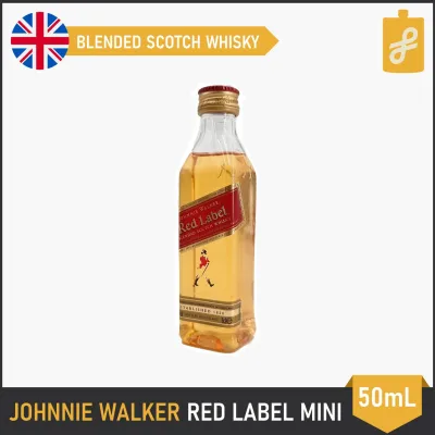 Johnnie Walker Red Label Blended Scotch Whisky Mini 50mL