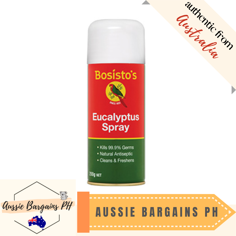 Bosistos Eucalyptus Spray 200g Single and Twin Pack Lazada PH