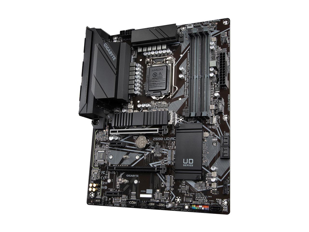 GIGABYTE Z590 UD AC LGA 1200 For 11th and 10th Gen Intel Intel