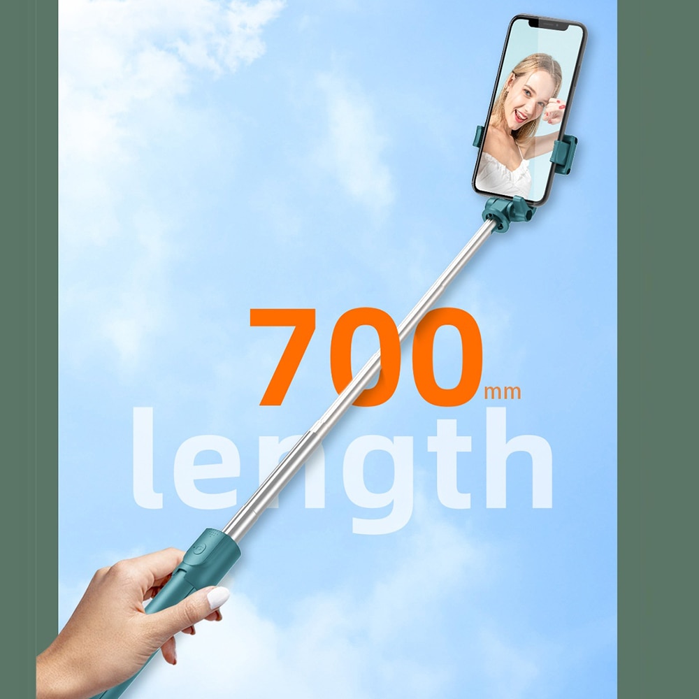 2023New Selfie Stick With Tripod For Mobile Wireless Bluetooth Foldable Tripod Remote Control For IOS 700Cm