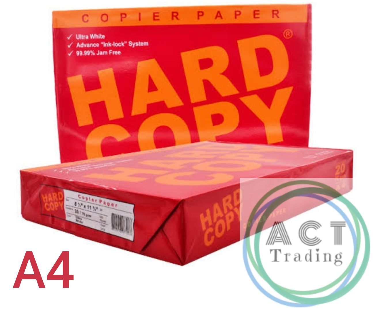 Act Hard Copy Size Bond Paper 1 Ream 500 Sheets 8 1 4 X 11 3 4 Inches Lazada Ph