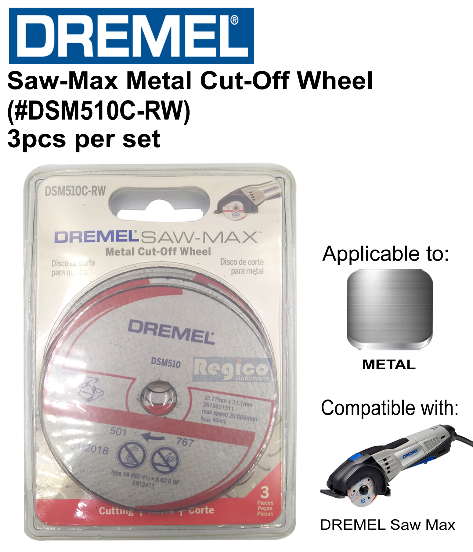 dremel cut off wheels metal