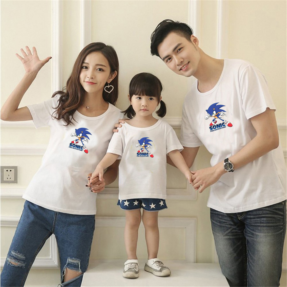Family Shirt Sonic Matching Tees Custom 