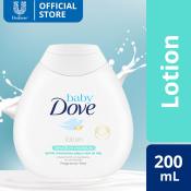 Baby Dove Sensitive Moisture Lotion, Fragrance Free, 200ml