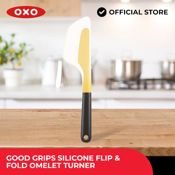 OXO Good Grips Flip and Fold Omelet Turner, Silicone