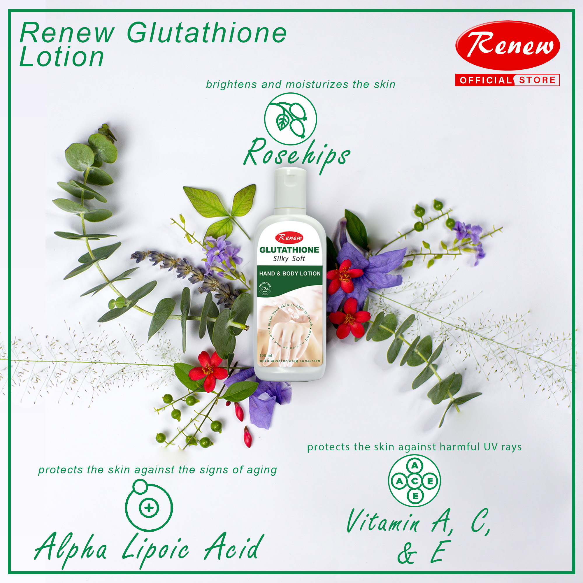 Renew Glutathione Lotion 3 pcs. Glutathione Hand & Body Lotion Anti-Aging  Moisturizing Lotion Regular Size Travel Lotion Multi-Pack Skincare Product  Renew Placenta Body Benefits - Lazada | Lazada PH