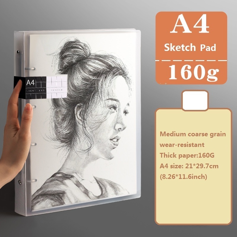 A4 Thicken 60 Sheets Sketch Pad Watercolor Pad Marker Drawing Paper Pad