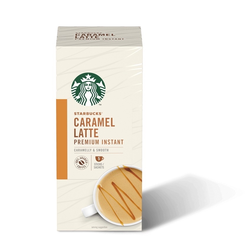 Starbucks Premium Instant Coffee (Toffee Nut Caramel Latte Mocha Latte ...