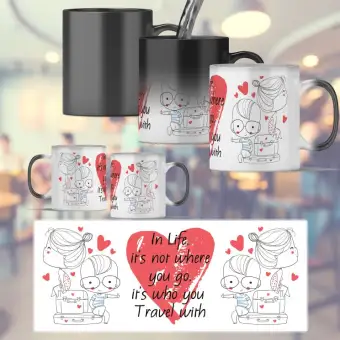 1pc Best Gift For Husband Wife Couple Girlfriend Boyfriend For Anniversary And Valentines Day Magic Mug Or Color Changing Coffee Mug Lazada Ph