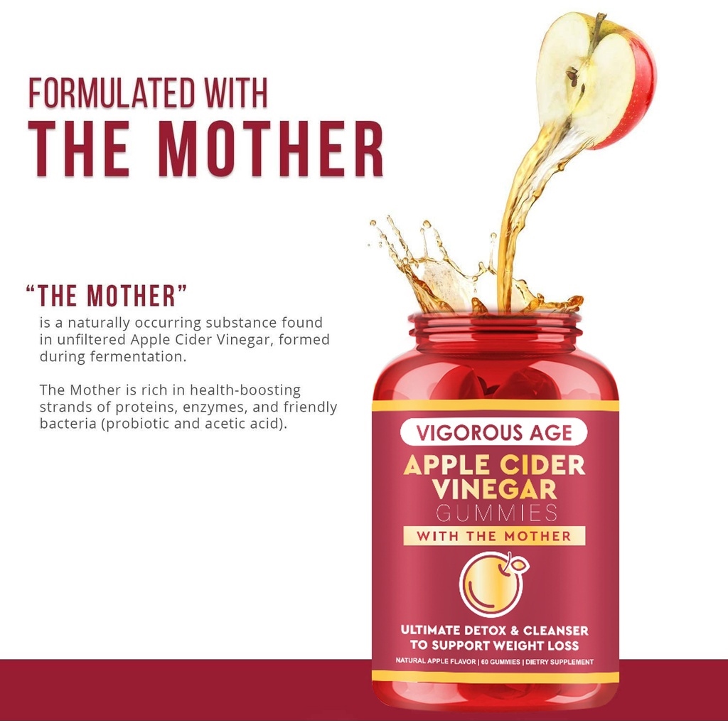 Apple Cider Vinegar Gummies Weighting Loss Gummies Weight Loss Boosting