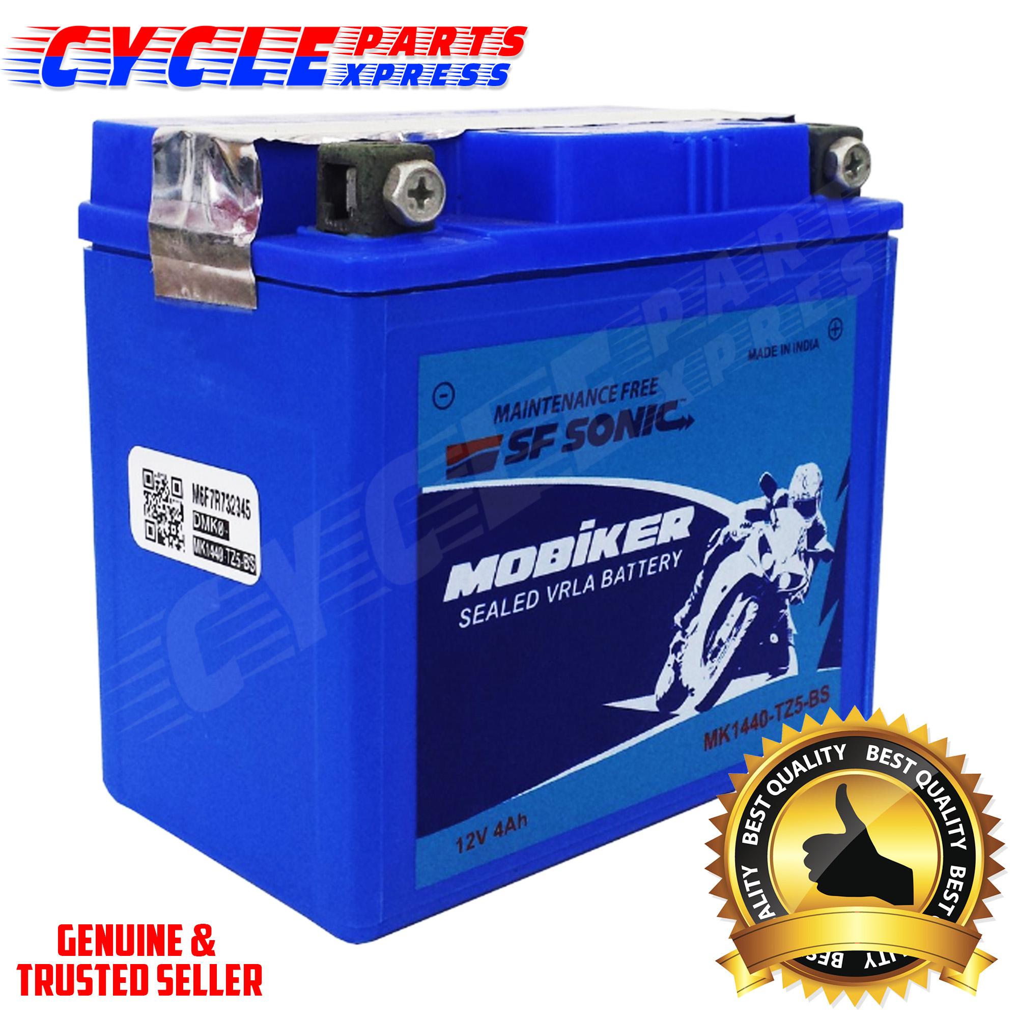 sf sonic royal enfield battery